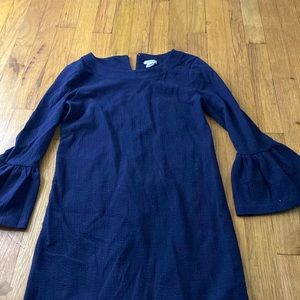 Blue long sleeve dress never worn